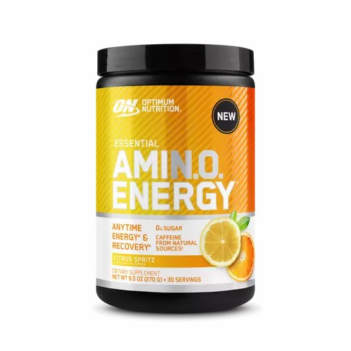 Optimum Nutrition ESSENTIAL AMIN.O. ENERGY® Citrus Spritz 0.6 lb (30 Servings) Danmark | MINDTE523