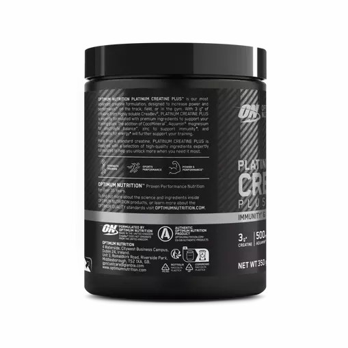 Optimum Nutrition Platinum Creatine Plus Orange 350 grams (50 Servings) Danmark | PFIQSR586